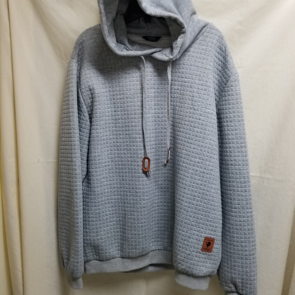 Hooeded sweater grey